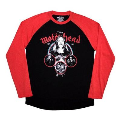 Motorhead Unisex Adult Band Circle Raglan T-Shirt