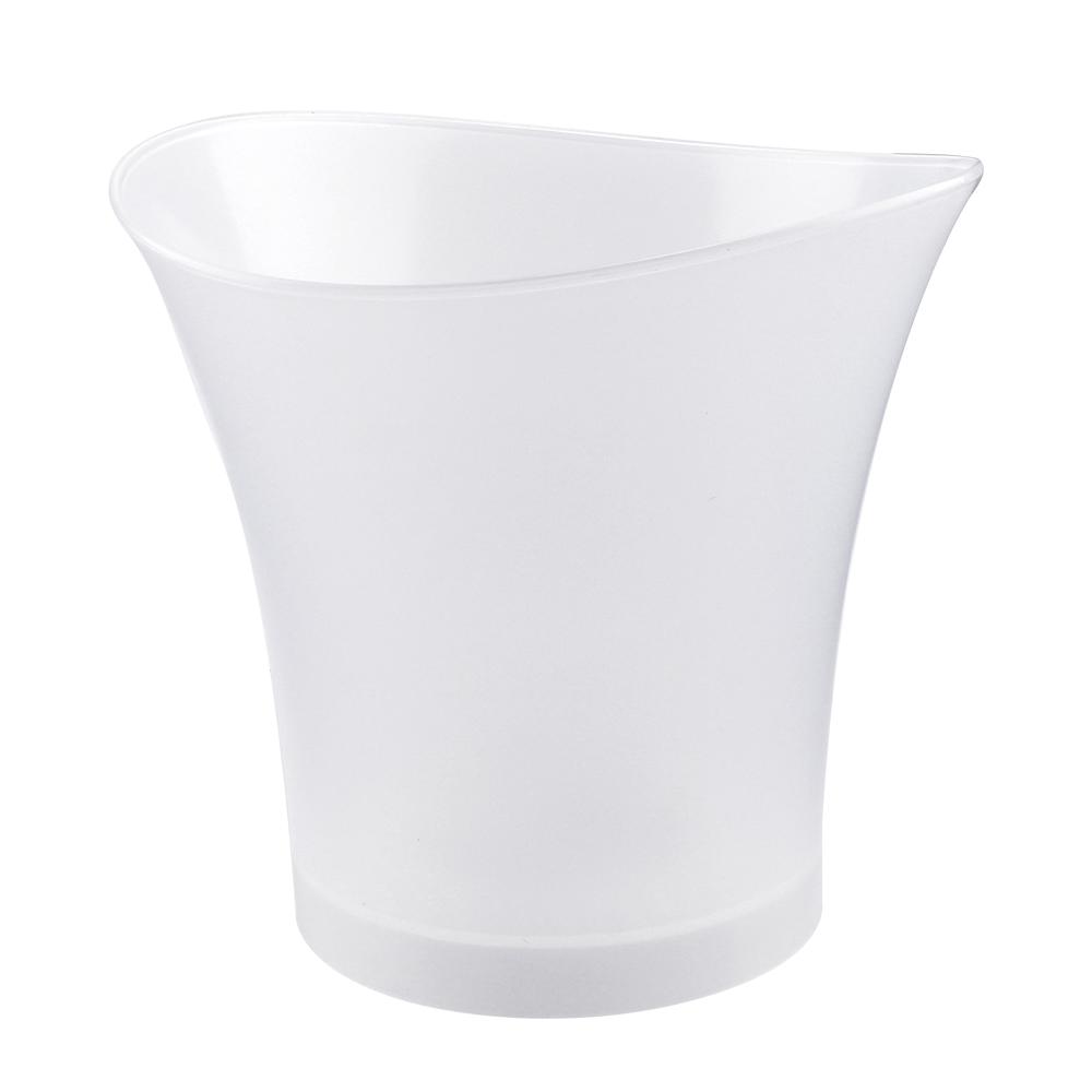 New Waterproof Plastic LED Ice Bucket 5L LED Light Up 4 Color LED Bars Nightclubs Champagne Beer Bucket