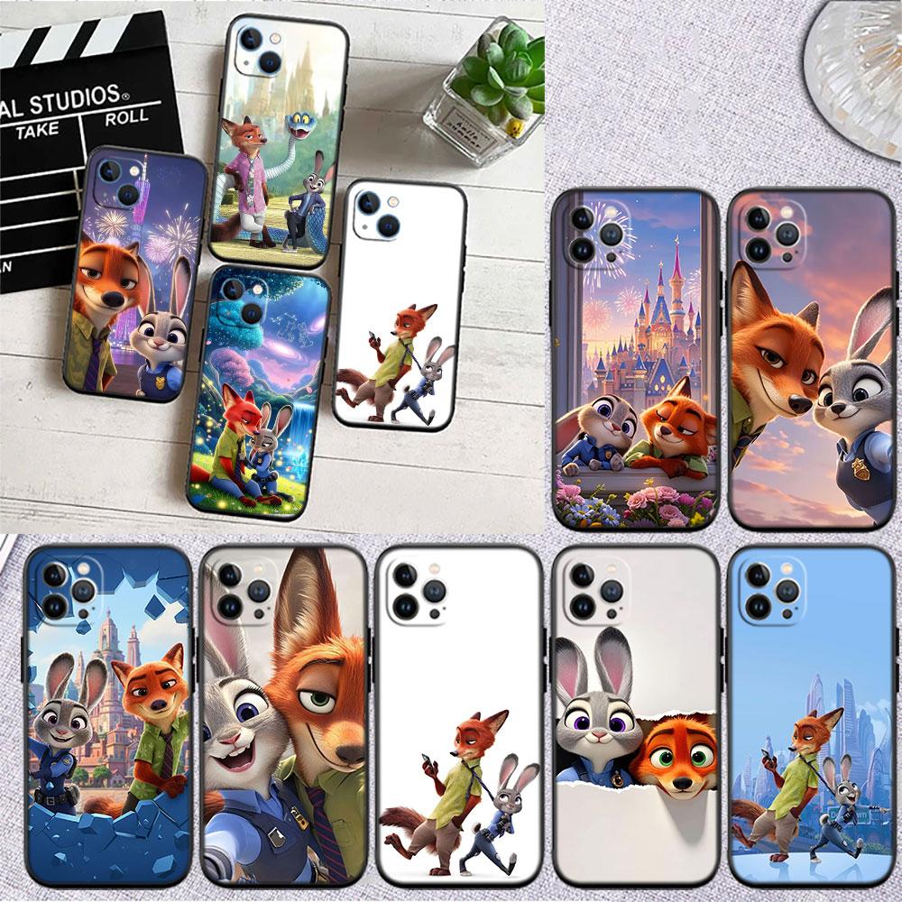 CJ105 Zootopia Disney Phone Case for Motorola Edge 60 60s 70 G86 G56 G54 E14 G04S G45 G54 G64 S30 S50 X30 X40 X50 Ultra Pro