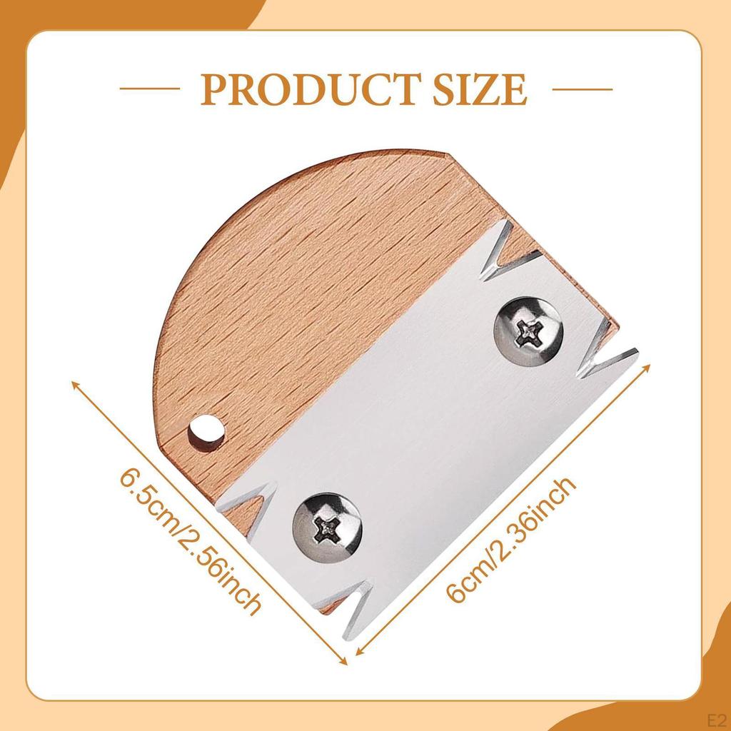 Edge Banding Trimmer Hand Planer Bander with Wood Handle Easy to Use Mini Edges Cutter