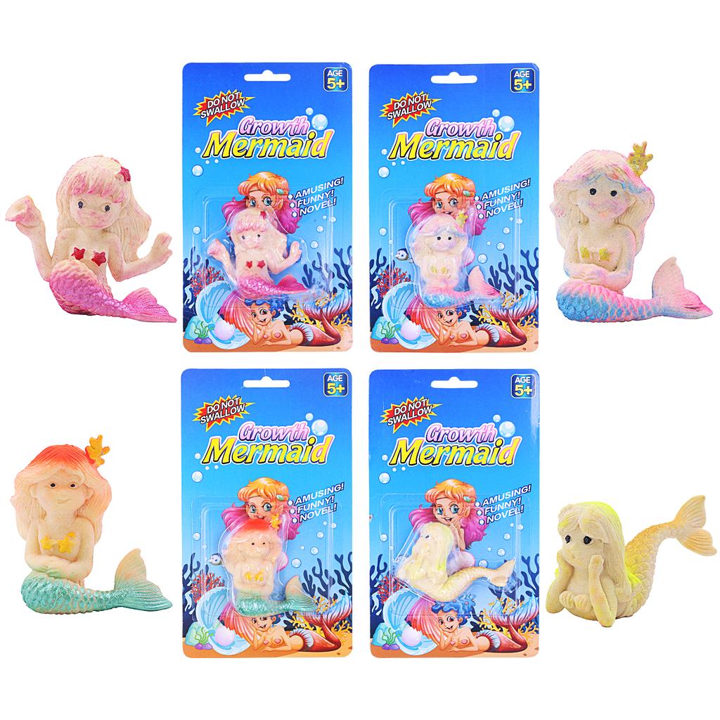 Novel Soaking Water Expands Ocean Mermaid Expansion Toy, Creative Parent Child Interaction Early Education Cognition