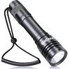 5500LM Scuba Diving Flashlight with Rechargeable Dive Light Scuba Diving Underwater Flashlight 328ft IPX8 Waterproof 4 Modes Scuba Dive Light with