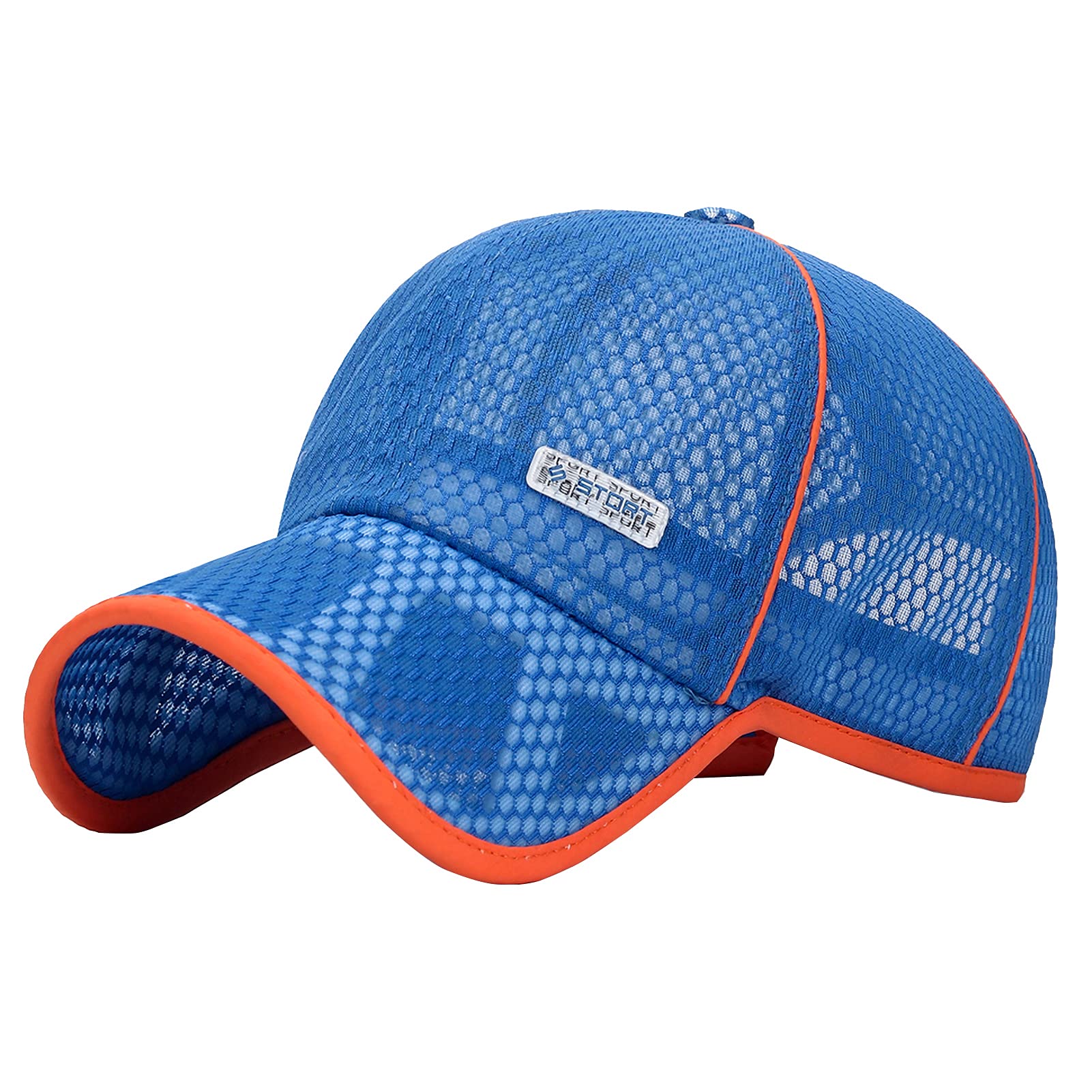 

Panegy Mesh Baseball Cap for Boys and Sun UV Navy Blue Kids Girls, Protection, Protection, Lightweight, Breathable, Adjustable, Stylish,
