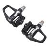 Road Bike Pedals Nylon Fiber Body CR MO Steel Axle Self Locking Clipless Pedals with Cleats for Bicycle Cycling