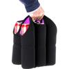 Insulated 6 Bottles Can Carrier Tote Non-slip Neoprene Water Bottle Cover with Handle Reusable Bottle Protector Bag