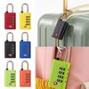 Creative TSA 4 Digit Combination Lock Anti-theft Security Tool Customs Password Lock Cabinet Padlock for Travel