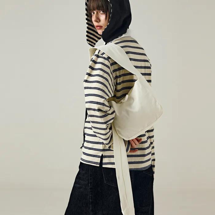 Oxford Shirt Bags [IVORY]
