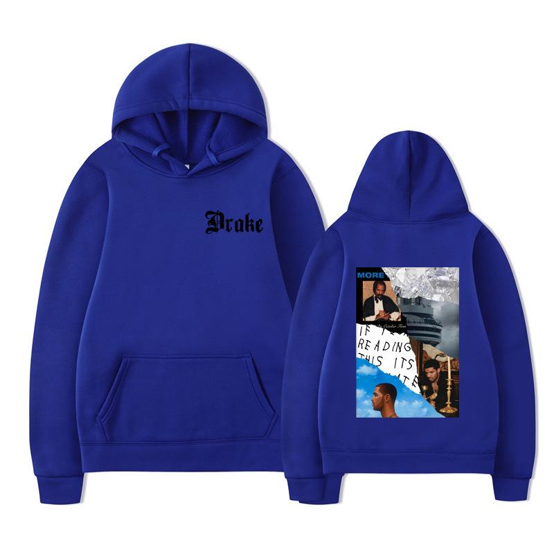 Rapper Drake Hudební Album Obal Grafické Mikiny Pánské Mikiny s Dlouhým Rukávem Dámské Streetwear Pulovry Sudaderas