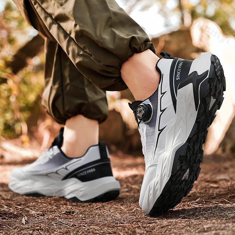 Fashion Men's Shoes 2025 New Spring Breathable Mesh Anti Slip Fashion Work Thick Soled Casual Sports Shoes Comfortable Slip on Sneakers