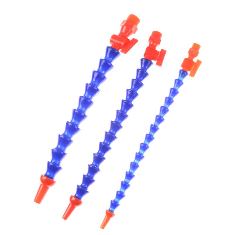 Flexibler 1/4" 3/8" 1/2" Wasser-Öl-Kühlmittel-Rohrschlauch, runde Düse mit Schalter
