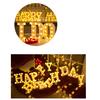 Alphabet Led Light Standing Letters Sign with Shining Bulbs Night Lamp for Birthday Christmas Wedding Home Party Bar Decoration