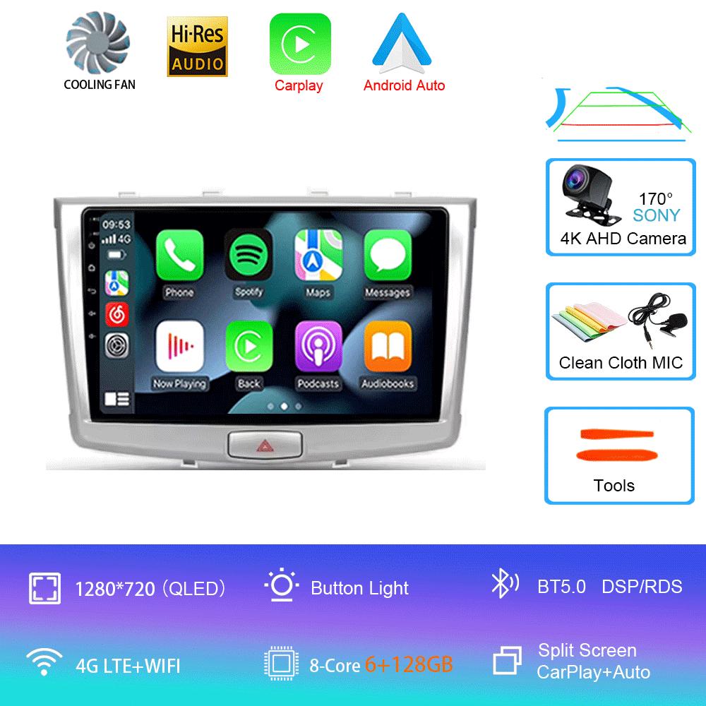Android 14 Car Radio For GREAT WALL Hover Haval H6 2016 - 2018 Multimedia Video Player Navigation stereo GPS