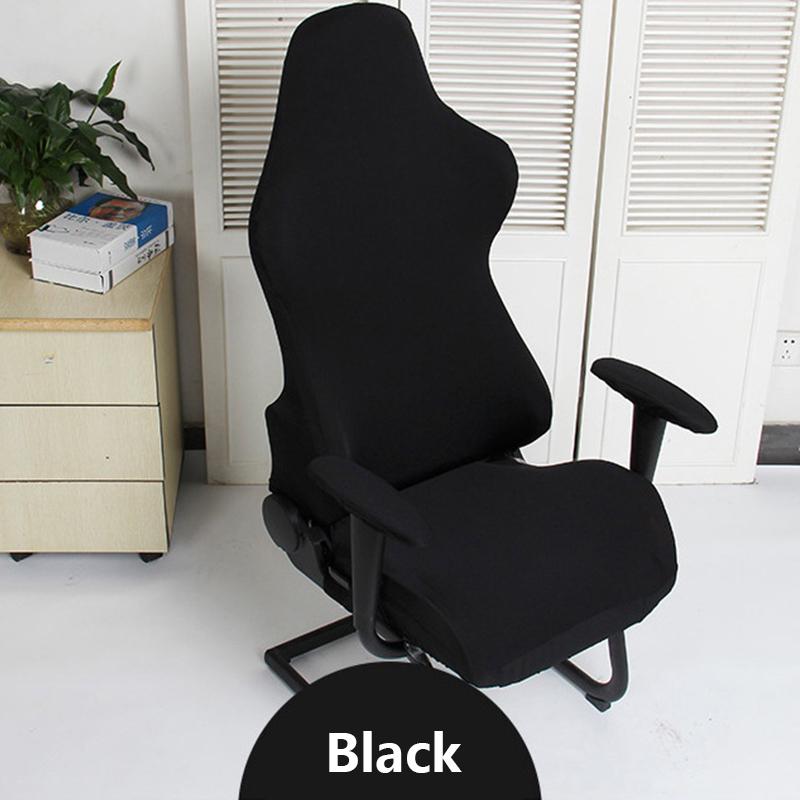 Neuer Bürostuhlbezug, warmer Stretch-Lammleder-Stuhlbezug, Armlehne, Heimdekoration, Sitzbezug