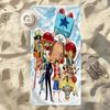 One Piece Stylish Digital Printing Beach Towel Quick‑Drying Absorbent Blanket for Beach Pool Gym Travel C376