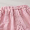Girls' Summer Shorts Color Blocked Breathable Straight Leg Pants Baby Girls' Versatile Pants for Outdoor Wear