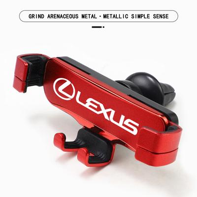 Schwerkraft-Handyhalter Auto Lüftungsschlitz Clip Halterung Smartphone Ständer Für Lexus F SPORT ES RX NX LS UX LM LX GX LC RZ IS CT GS RC HS SC