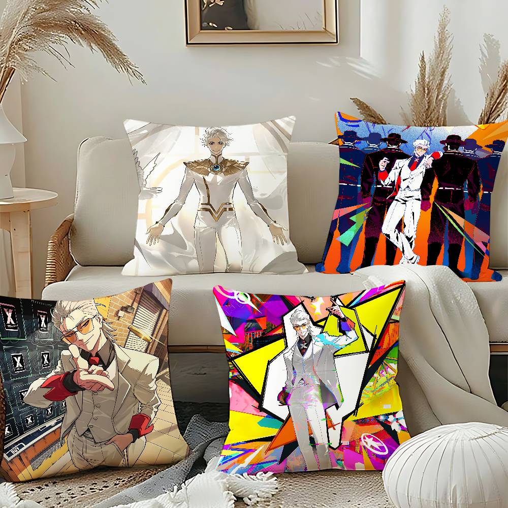 To Be Hero X Manga Pillow Case Throw Pillow Cover Nordic Vintage Style Cushion Covers Home Living Room Sofa Couch Seat