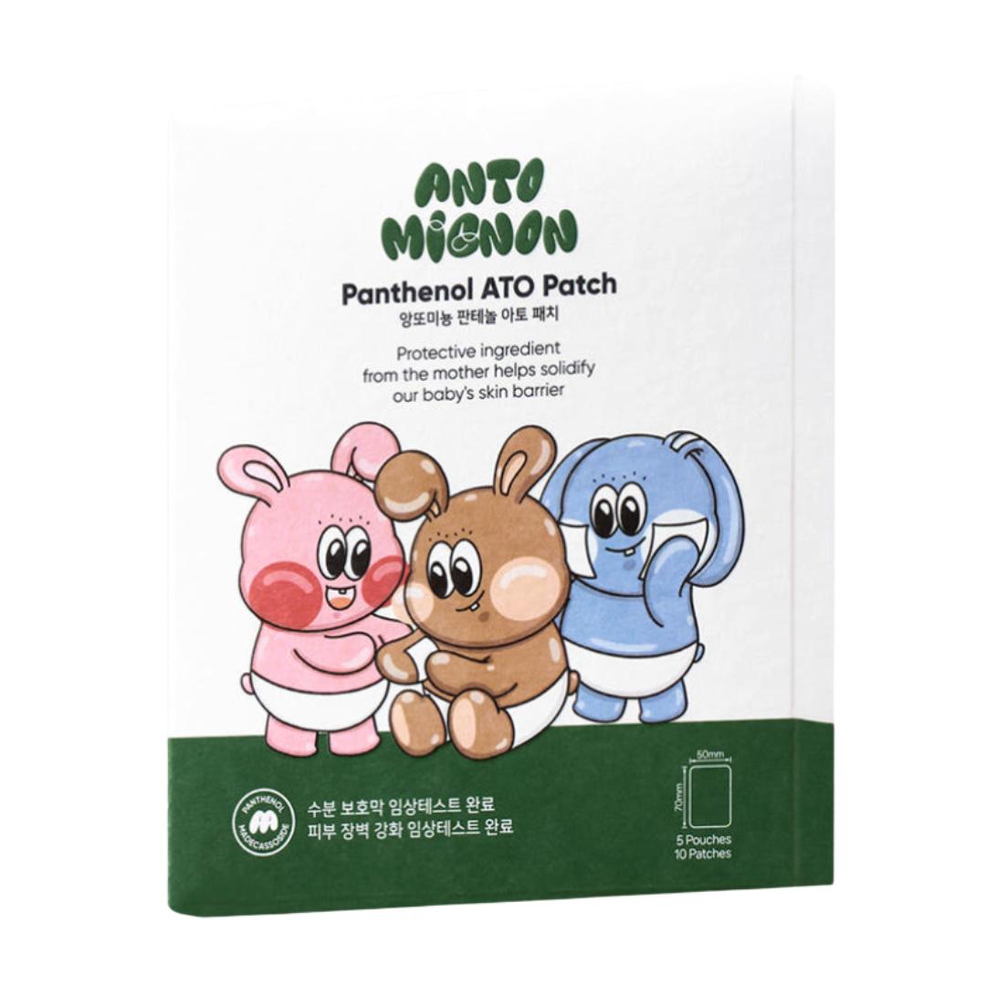 Antomignon Panthenol Ato Patch 10 Patches, soothing and cooling hydrogel patch for kids