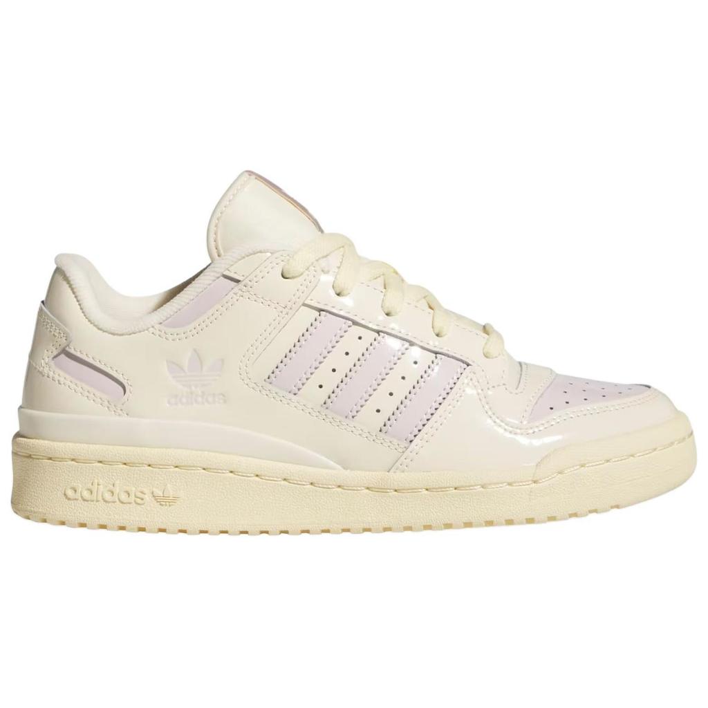 Adidas Originals FORUM Wear-resistant And Lightweight Low-Top Skateboard Shoes Women's Yellow Sneakers JH7944