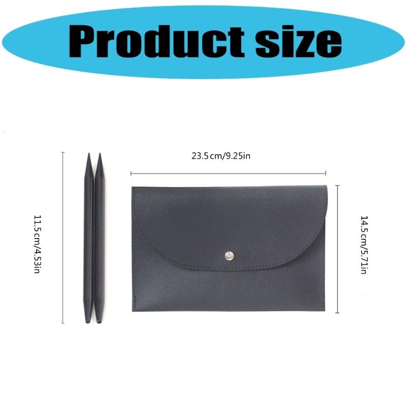 3.0mm-6.0mm Knitting Needle Set Crochet Hook Set Interchangeable Circular Needle Circular Knitting Needle Set