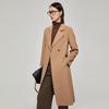 Women's Stylish Mid-Length Double-Sided Wool Blend Coat