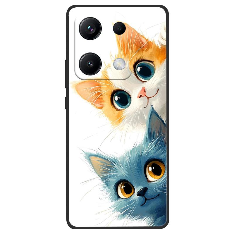 For Redmi Note 14S 4G Phone Case 14 s Marble Painting Pattern Soft Silicone Anti Drop Cover For Xiaomi Redmi Note 14S Shell
