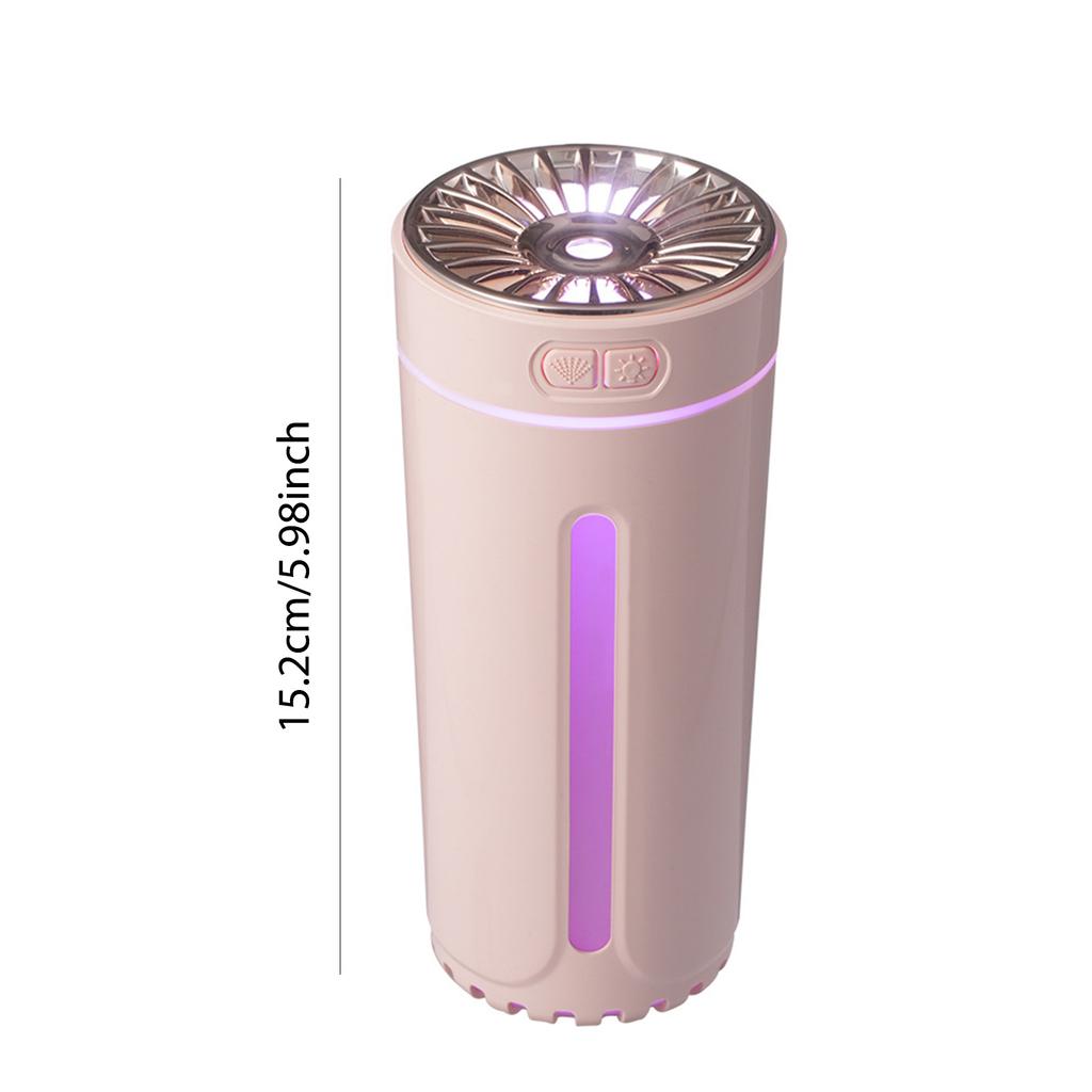 USB Air Purifier Lighting and Spray Modes Vehicle Aromatherapy Machine Colorful Night Light 30db Mute Humidification Equipment