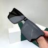 Trendy Box Sun Glasses Glasses Black Cool Male UV400 Shade Protective Eyewear Goggles for Driving and Riding Personalized UV Protection