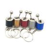 Creative Metal Keychain Pendant Car Key Holder Ornament Simulation Auto Parts Keyring