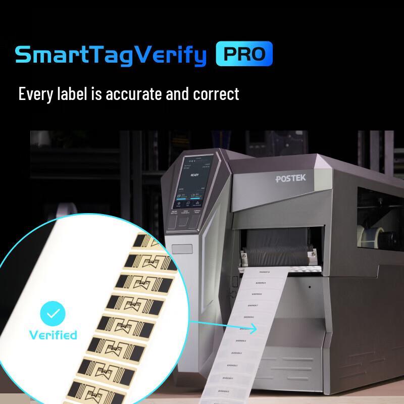 POSTEK OX318r Industrial RFID Label Printer CN plug (adapter included)