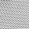 Car Front Center Grid Grille Rhombic Mesh Stable Structure Aluminum   Fit for Cars