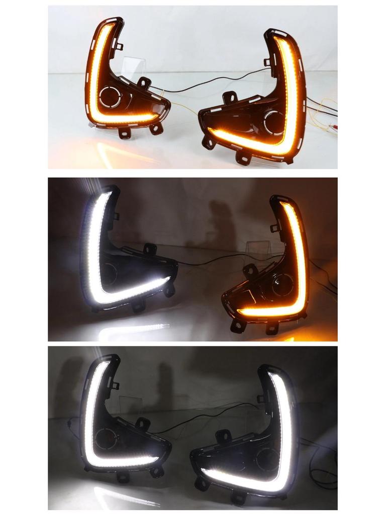 LED Daytime Running Light for 2020-2021 Japanese Toyota Yaris Front Bumper
