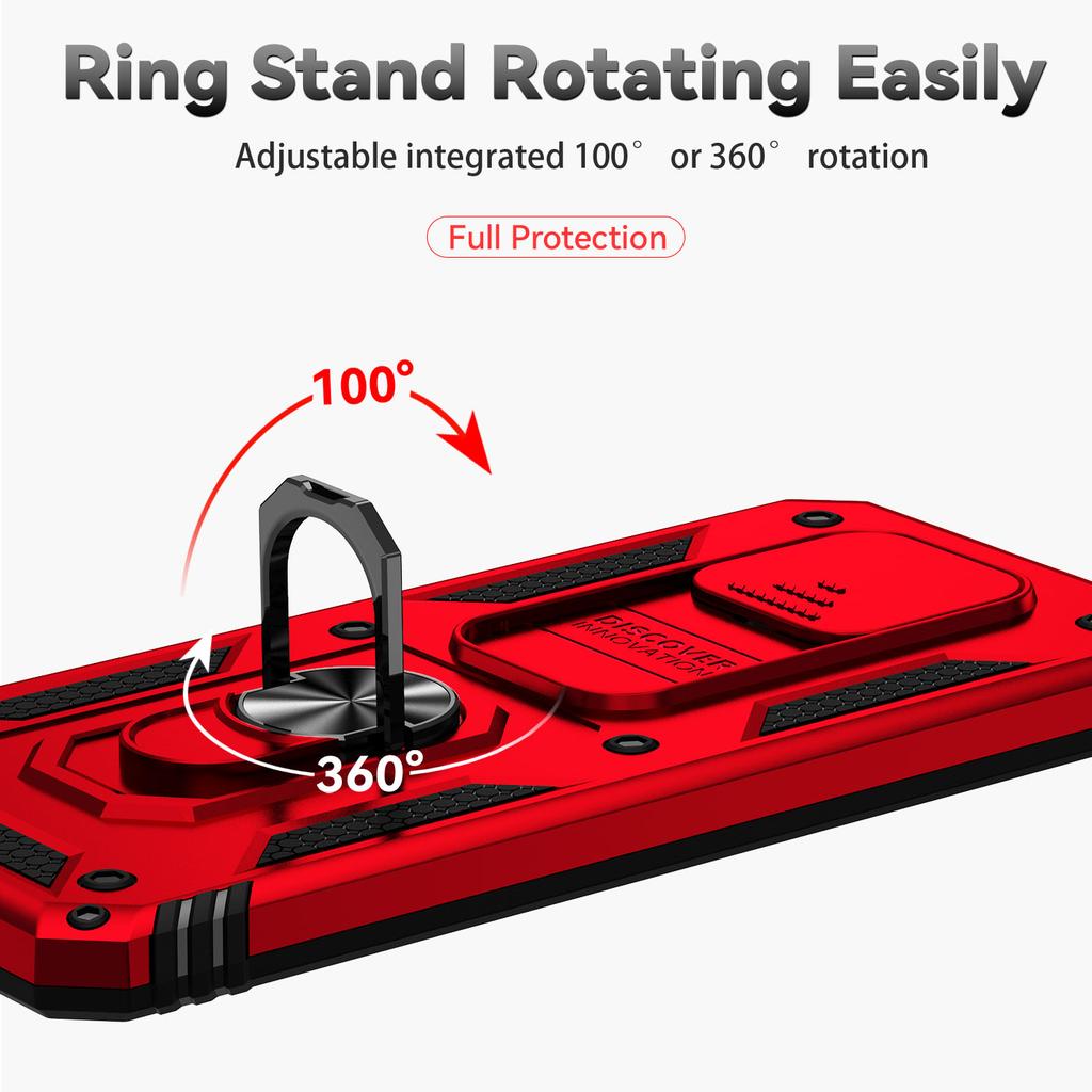 Ring Ständer Hülle Für Redmi Note 9 Pro Max 9S Note9 Pro Armor Sturzsicherer Kameraschutz Handyhülle Für Xiaomi Poco M2 Pro Funda