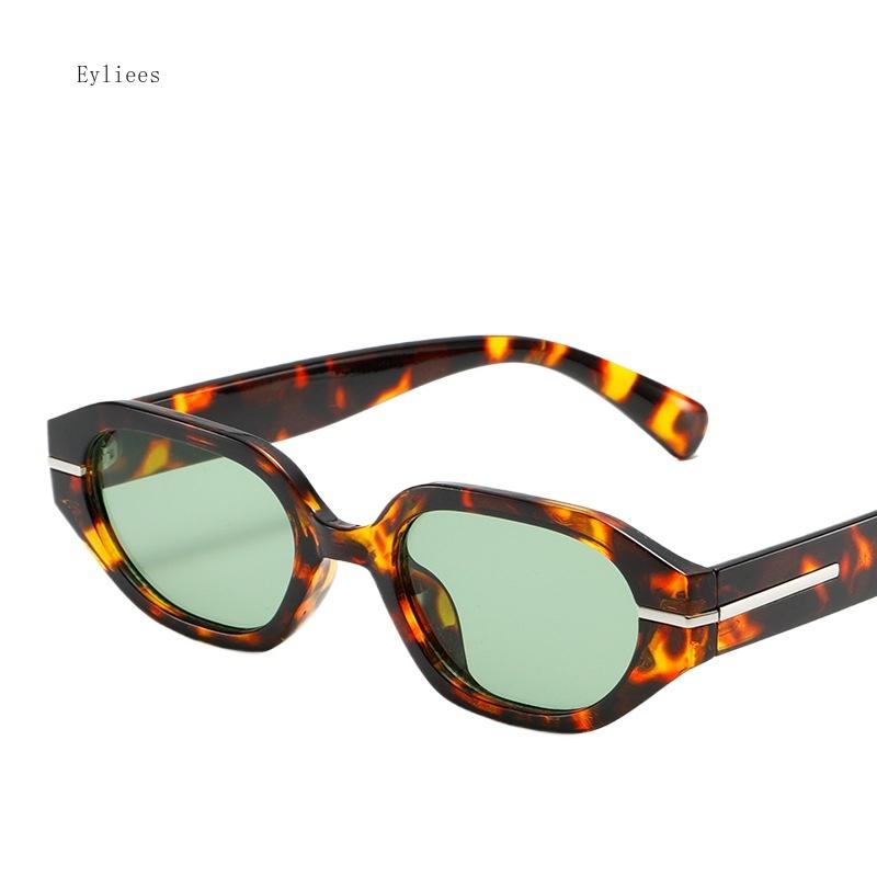 Fashion  Cat Eye Women's Sunglasses Luxury Design Small Frame Oval Sun Glasses Shades Female Trendy Eyewear Oculos De Sol