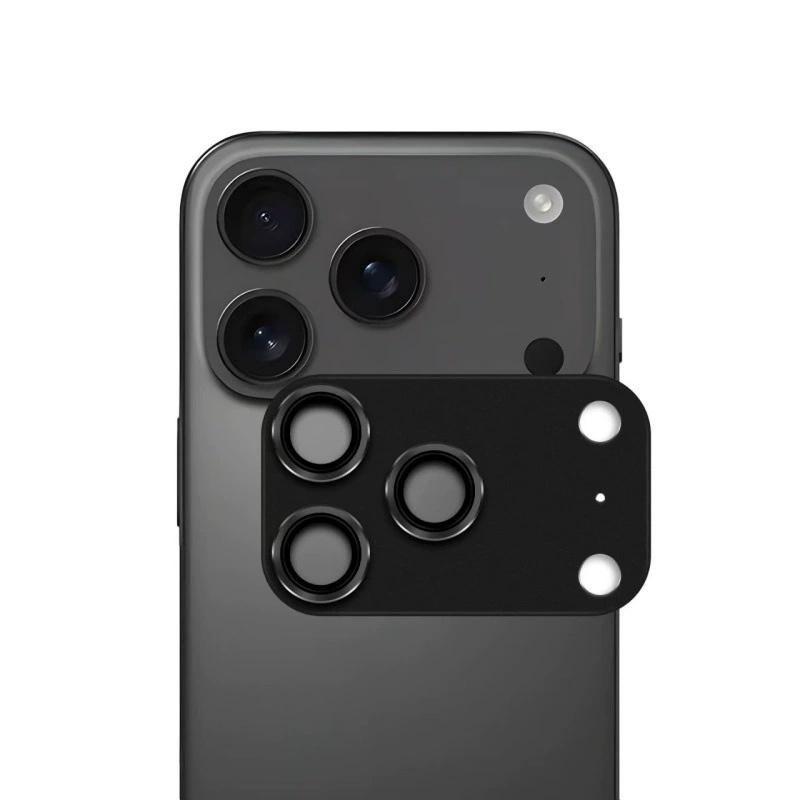 1Set Ultra HD Full Camera Lens Tempered Glass Protector Film For IPhone 17 Pro Max Rugged Metal Cover Anti-scratch Accessorios