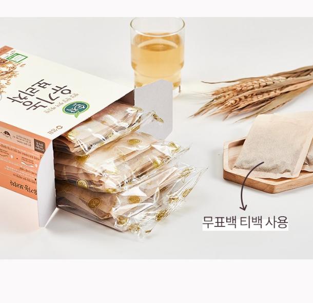 Soonjak Organic Barley Tea 300g | Caffeine-Free Korean Roasted Barley Tea