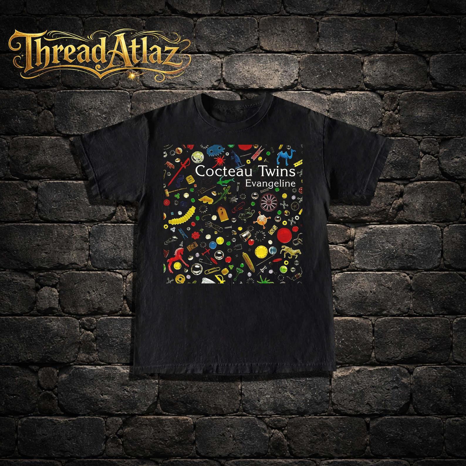Cocteau Twins T-Shirt - Rock Music Shirt - The Moon And the Melodies - Sea Swallow Me - Cocteau Twins Merch - Unisex Rocker Clothing 4XL