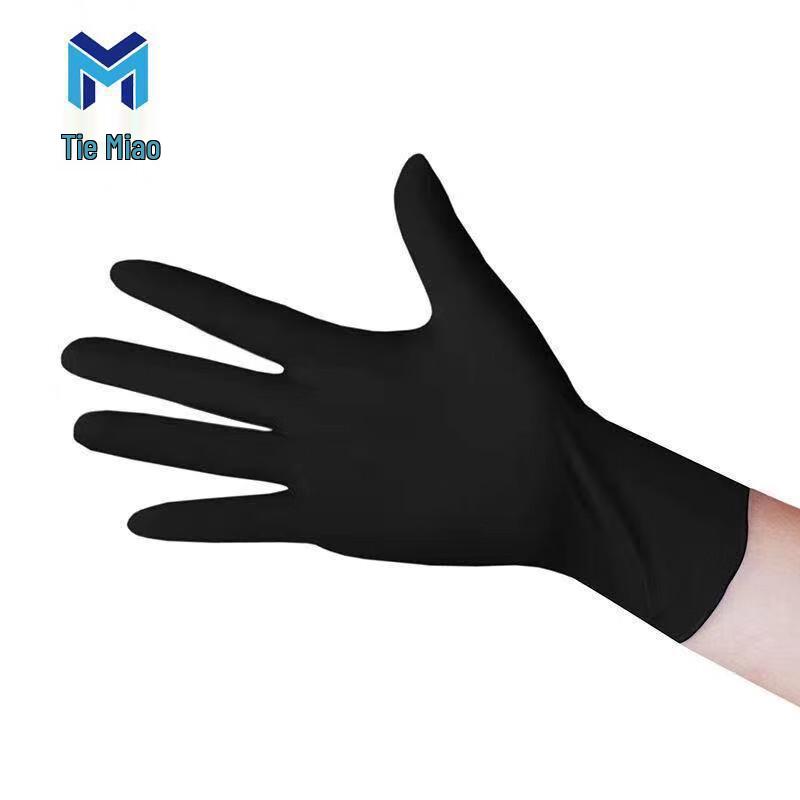 

Tiemiao Black Nitrile Gloves