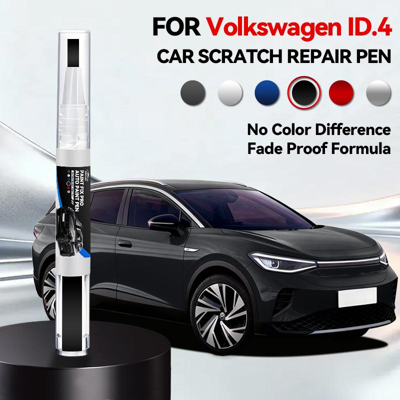 Für Volkswagen ID.4 2020-2025 BDA Lackreparatur-Pinsel Ausbesserungs-Kratzerentferner DIY Autozubehör Schwarz Weiß Grau Blau Silber