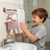 Microfiber Hand Towel Soft Instant Water Absorption Towel with Lanyard Hanging Towel for Hands Countertop Mirrors Cars Furniture