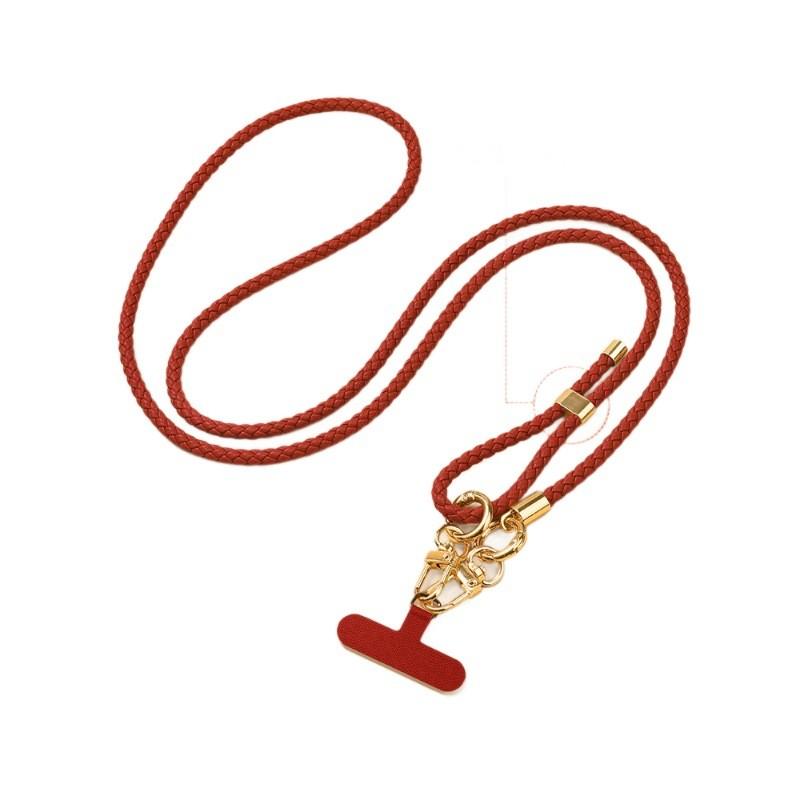 Year Of The Horse Phone Lanyard Long Strap With Leather Pony Charm For Daily Use