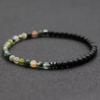New Fashion 4mm Borda il braccialetto unisex Mappa naturale Pietra vulcanica Braclet Meditazione Yoga Ematite Braslet Gioielli fatti a mano Joias