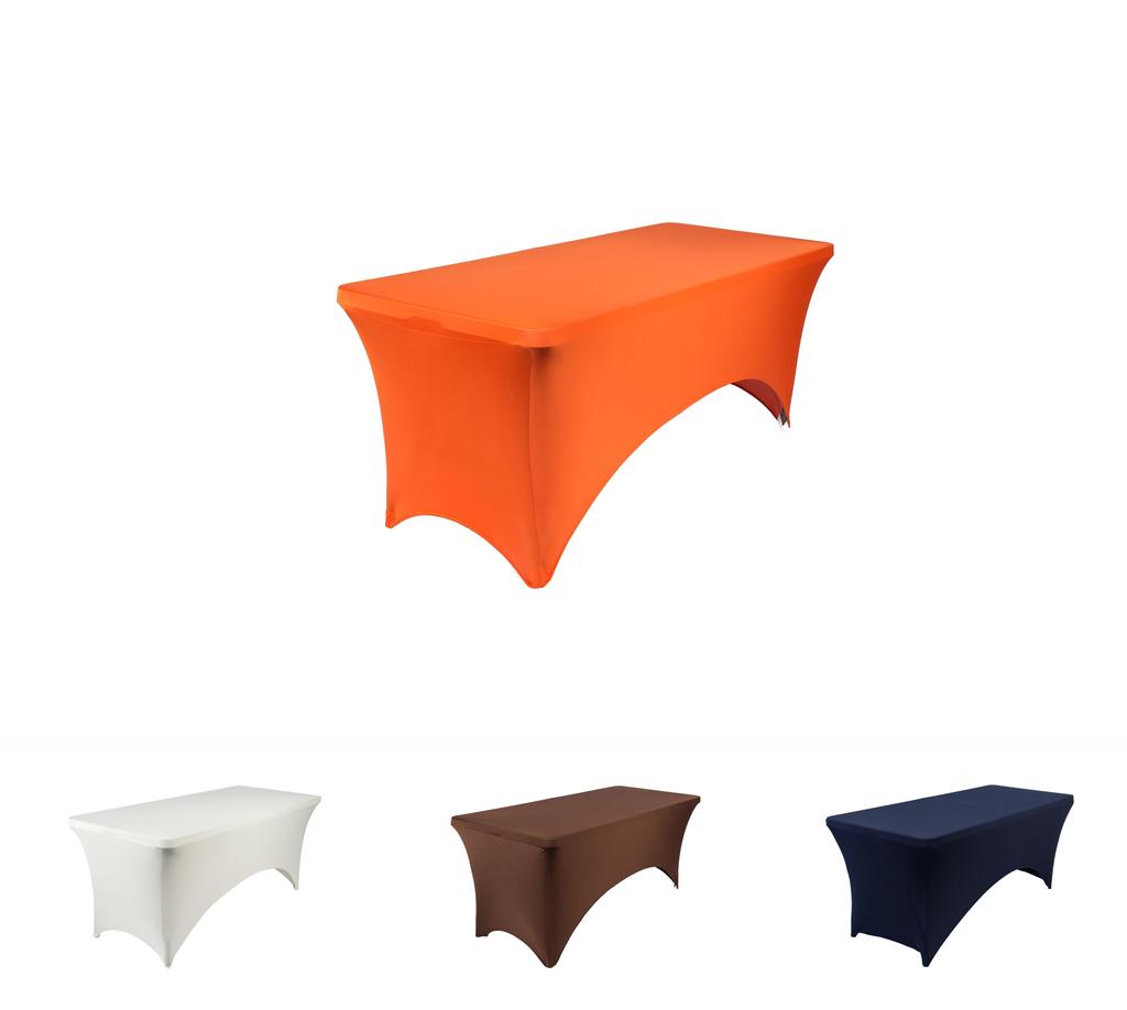 Four-way Stretch Rectangular Table Cover Durable And Reusable