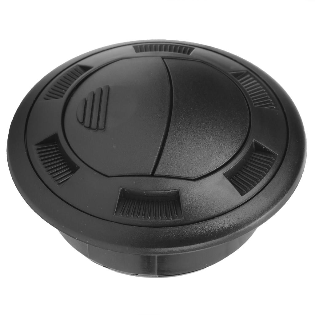 100 75mm Air Conditioning Outlet with Grille Black Round for Bus RVs Electric Car