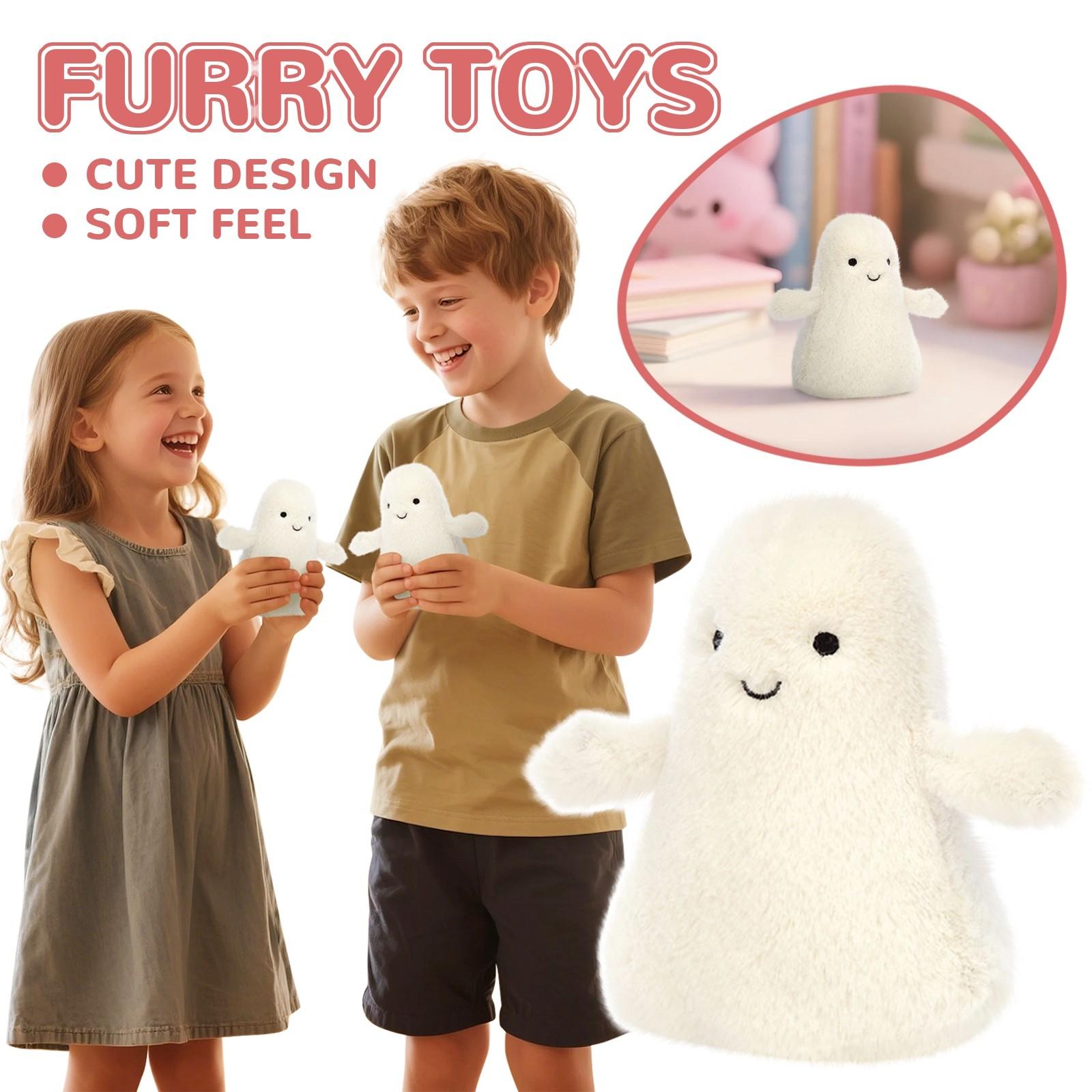 

Cute Plush Toys, Cartoon Dolls, Figurines, Children s Gifts One Size білий