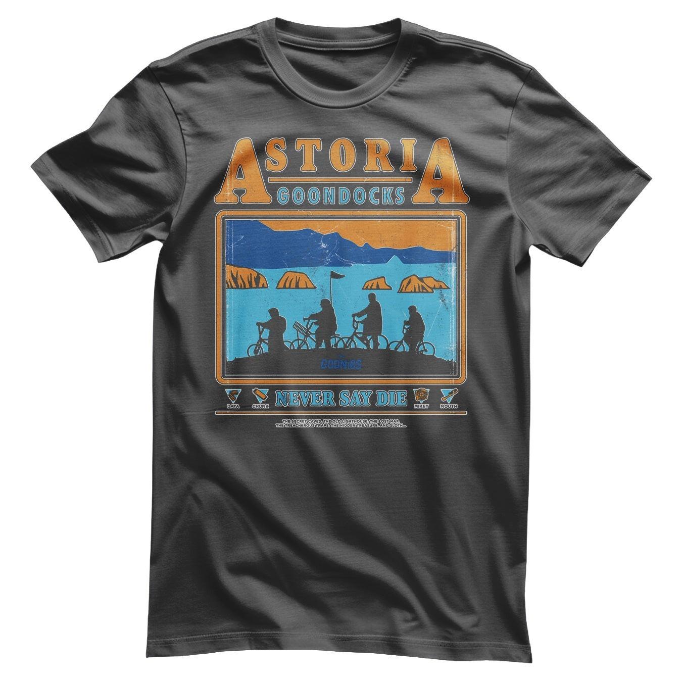 Officially Licensed The Goonies Astoria Goondocks Mens T-Shirt M