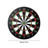 Dart Boards for Adults Flocking Board Stable Dartboard Game Set 15in Sports Tournament Thick Game Toys for Indoor/Outdoor
