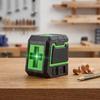Horizontal Vertical Line Measuring Laser Ruler 2Line Laser Level Measuring Tool  Household