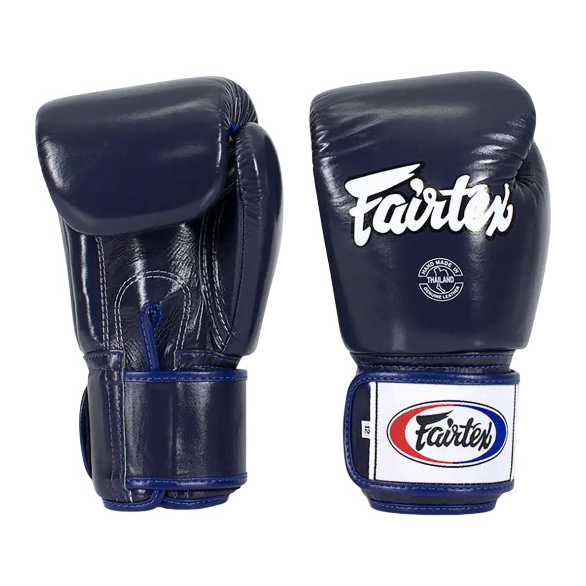 Fairtex BGV1 Serie - Bokshandschoenen - Natuurlijke Lederen - Ergonomisch - Drie Lagen Vulling