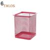 Metal Hollow Pen Pencil Holder Vase Pot Tidy Stationery Storage Desk Container Writting Instruments